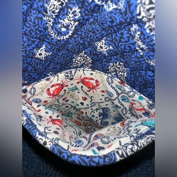 Vera Bradley Seahorse Of Course Small Tote Bag - Picture 9 of 10